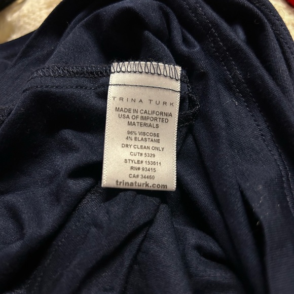 Trina Turk Blue Giselle Romper - Picture 9 of 9